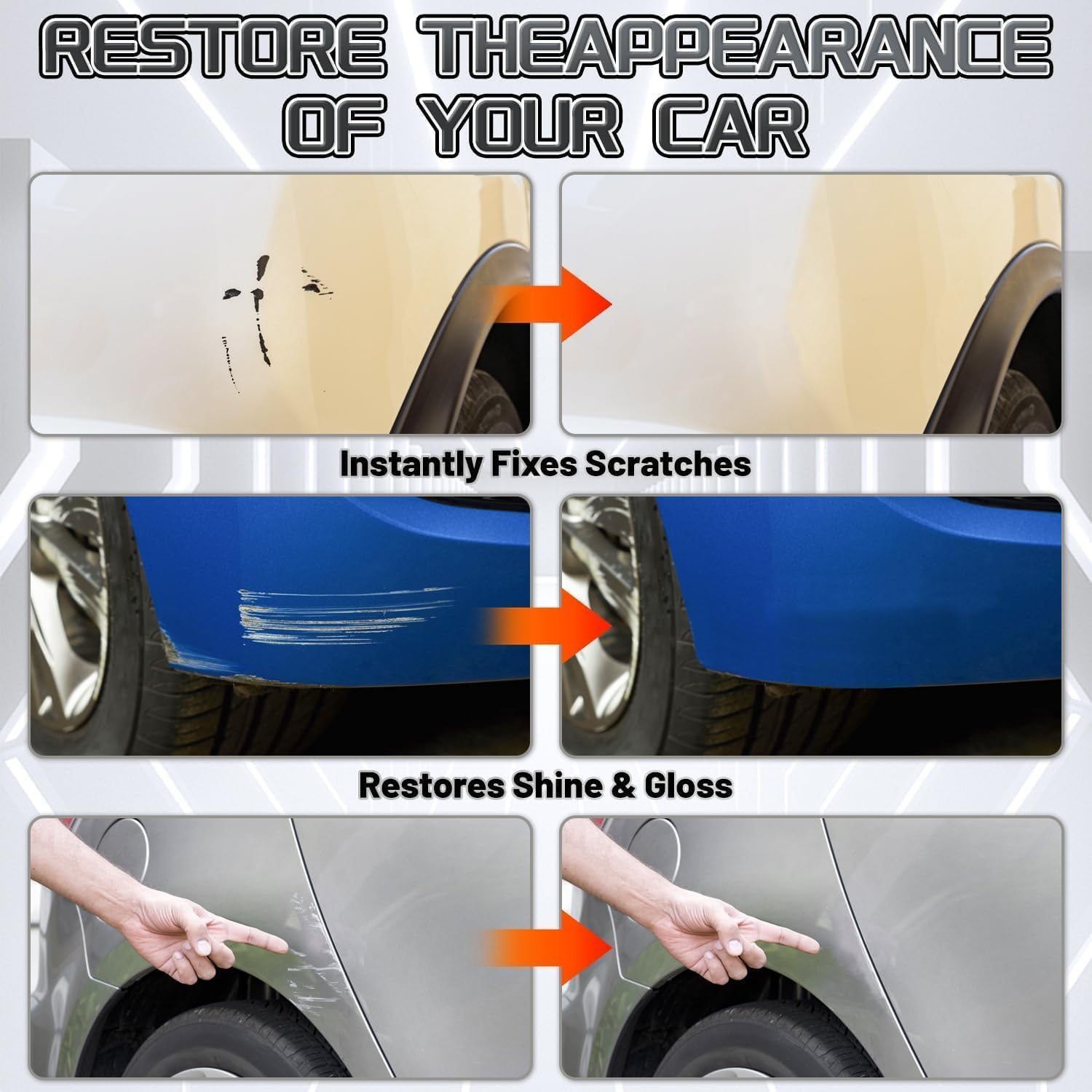 2PCS Sopami Car Coating Spray, Advanced Quick Effect Coating Agent for Cars, Multi Functional Car Coatings Spray for Shine and Protection, Long-Lasting Improves Clarity and Visibility (2pcs*120ml) - 4