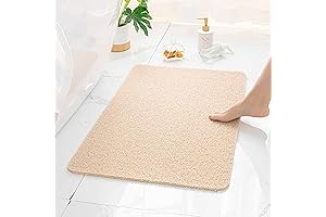 The Secure Mat: Non-Slip Cushioning for a Safe Bath Experience