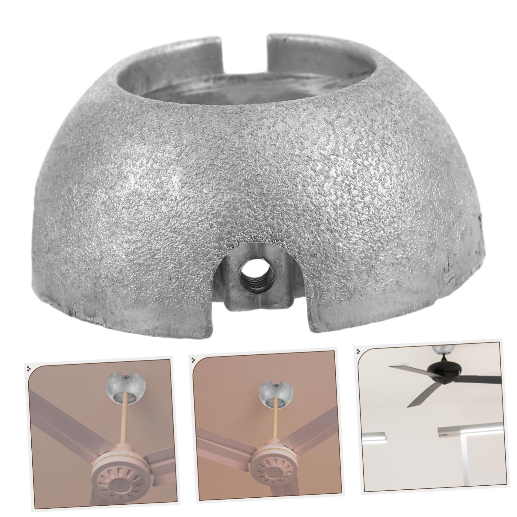SHINEOFI accessoires pour ventilateurs de plafond support suspendu pour les ventilateurs de plafond accessoire de ventilateur collection de supports suspendus alliage d'aluminium