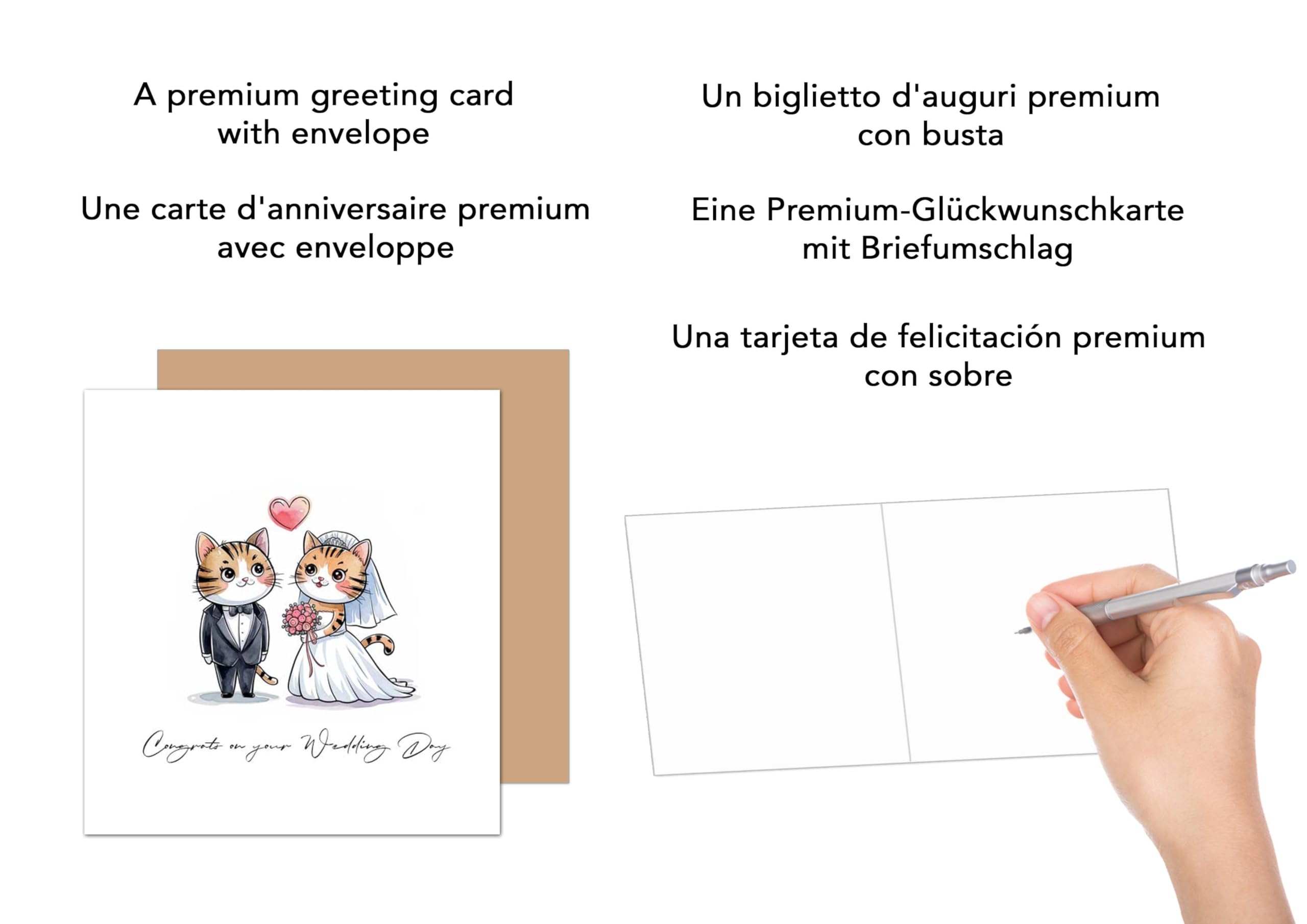Biglietto Di Auguri Per Matrimonio Divertente Con Busta - Edition Seidel (H446 SW023)