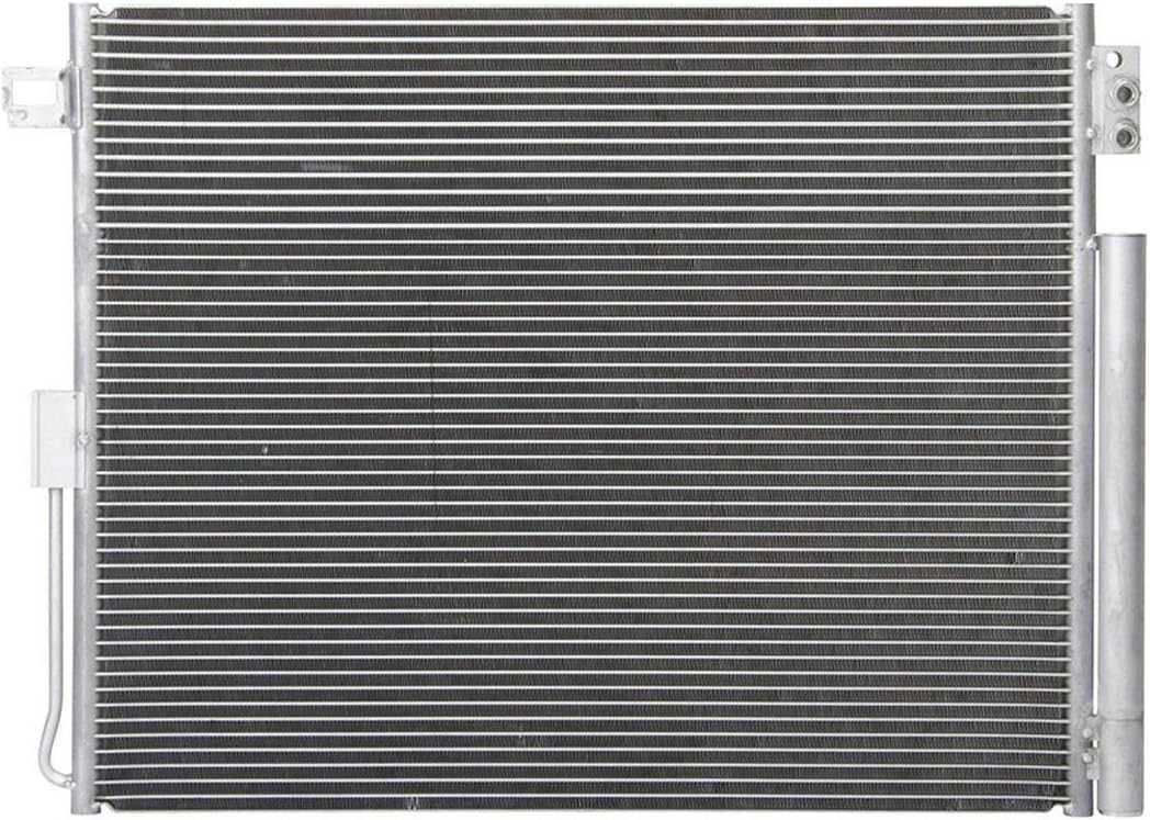 ECCPP Condenser Replacement Fit 3893 Condenser 2011-2014 for Dodge for Durango 3.6L 2011-2014 for Dodge for Durango 5.7L 2014-2016 for Jeep for Grand Cherokee 3.0L