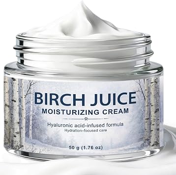 Birch Juice Moisturizing Cream, 48-Hour Deep Hydrating Face Moisturizer