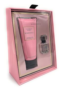 Victorias Secret Bombshell 2pc Mini Eau de Parfum & Lotion Gift Set Travel Size