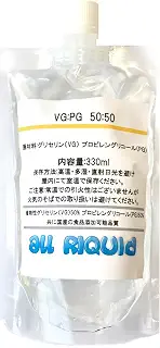 (国産)【VG:50 PG:50】 ベースリキッド グリセリン プロピレングリコール 330ml (食添品使用)