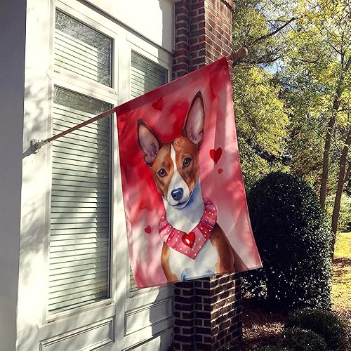 Miniatura 7 de Caroline's Treasures DAC5292GF Border Collie My Valentine Garden Flag Mailbox Flag Decorative Yard Flag Banner Outside Patio Artwork Yard Flower