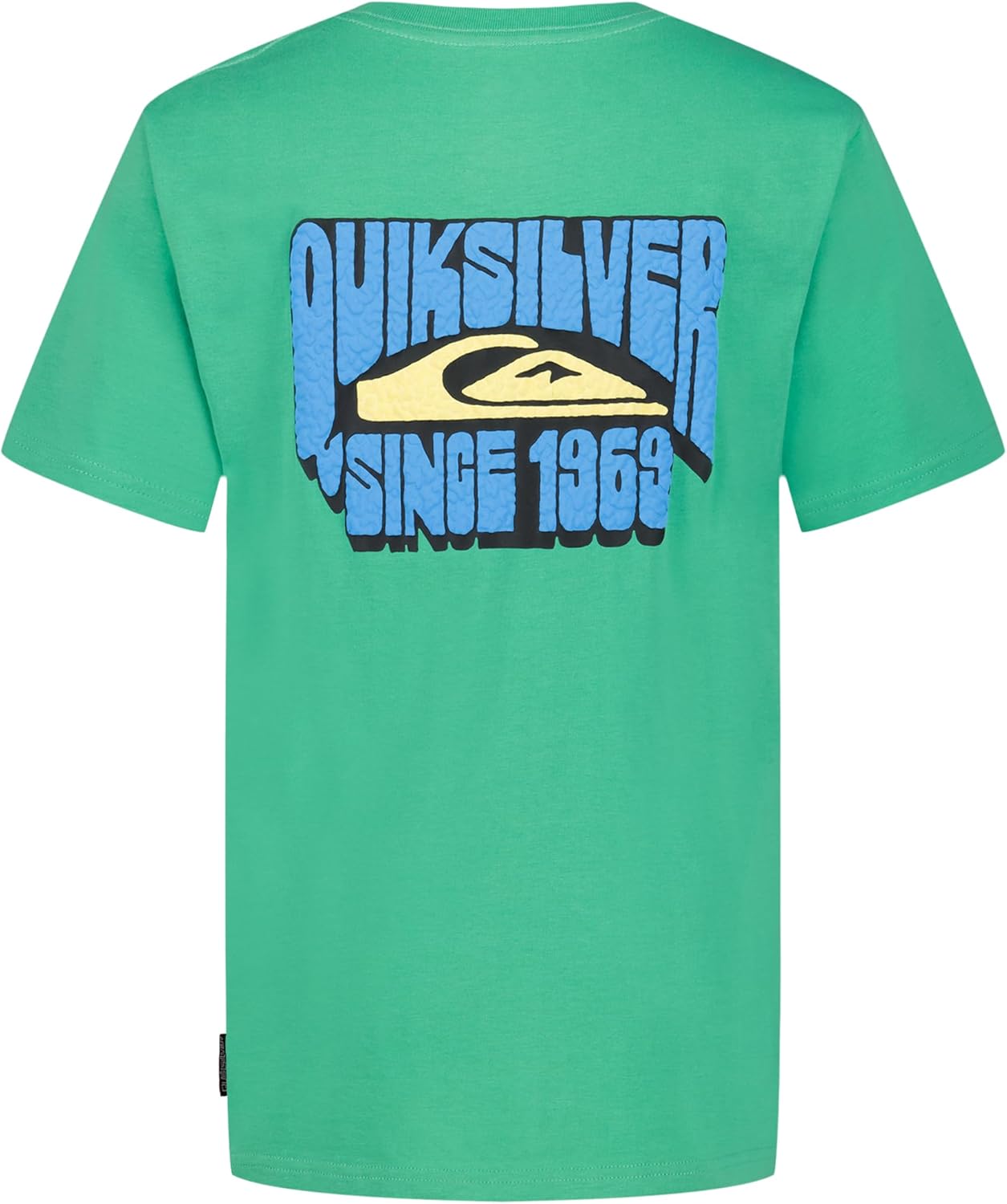 Quiksilver Boys Short Sleeve Logo Graphic T-Shirt, Soft & Comfortable, Regular Fit - Image 3