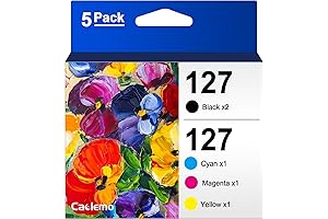 Epson 126/127 High-Capacity Color Ink Cartridge Combo Pack
