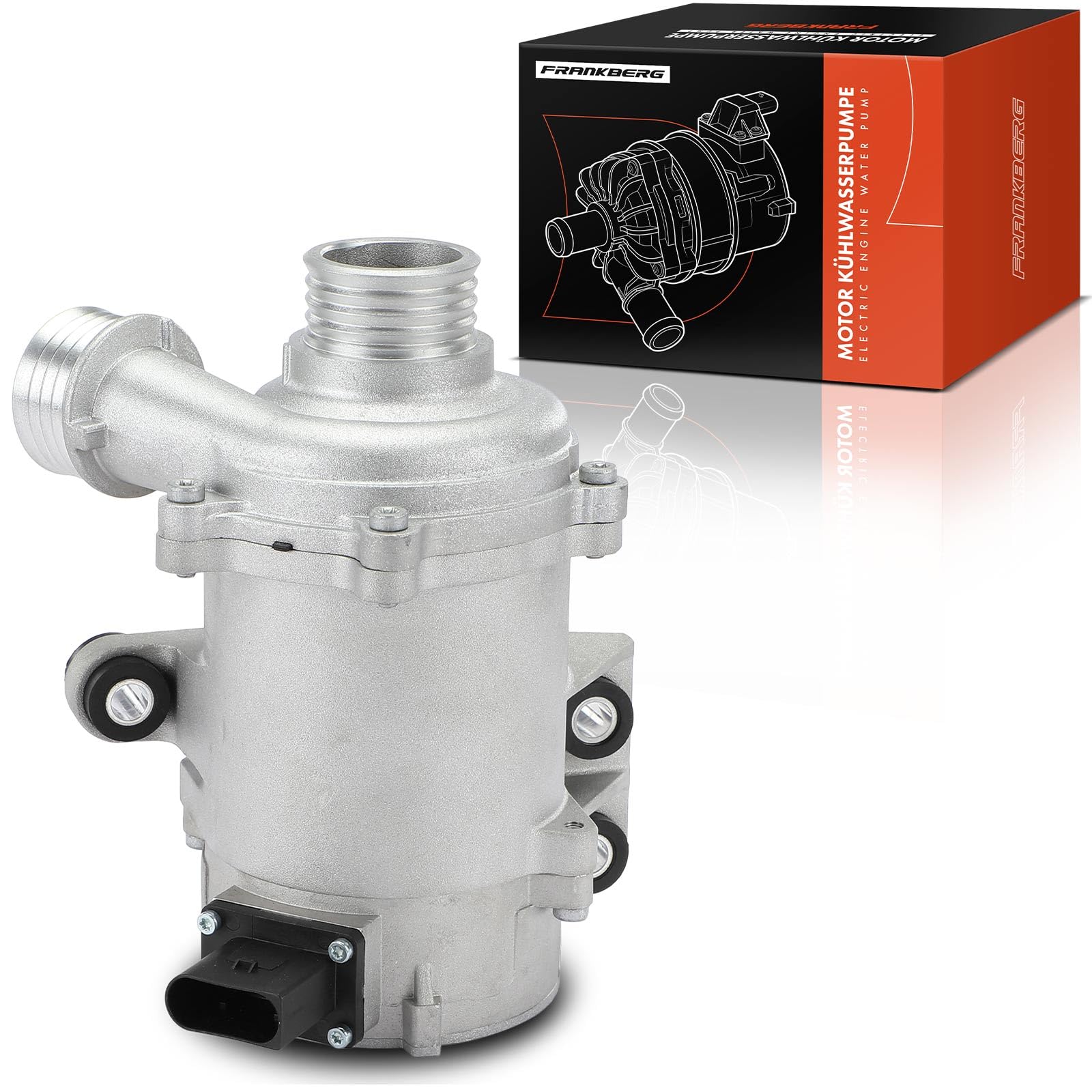 Frankberg Bomba de agua eléctrica 11517597715 | Compatible con: Z4 R.o.a.d.s.t.e.r E89, Serie 5 F10, X1 E84, 4 Cabriolet F33 F83, 4 Gran Coupé F36, X4 F26