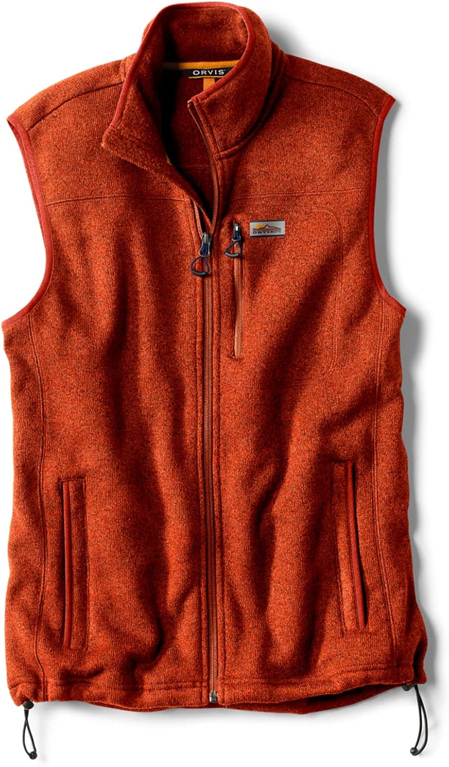 Orvis Men's Recycled Sweater Fleece Vest at  Men’s Clothing store