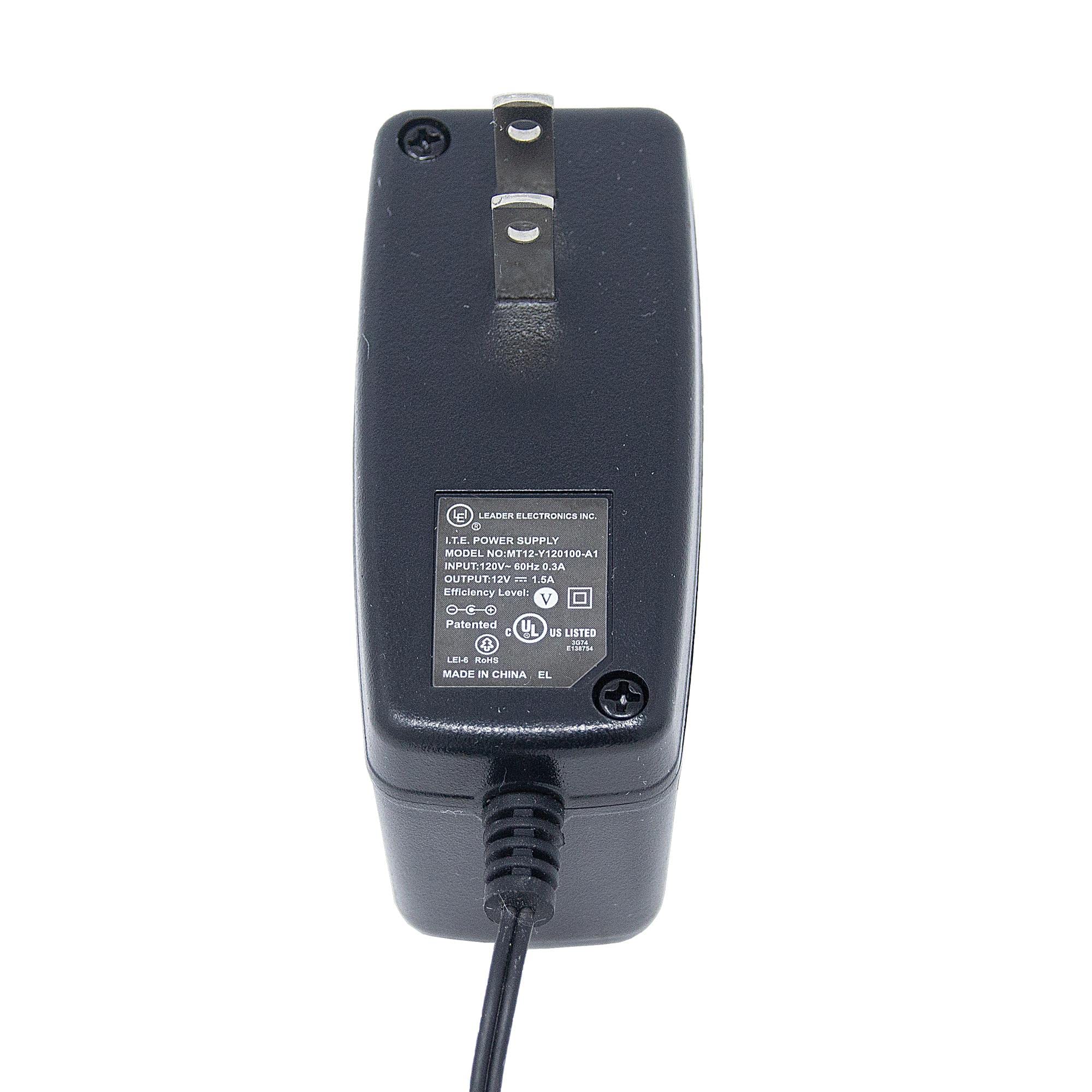 LEI MT12-Y120100-A1 332-10750-01 12V 1.5A Power Supply