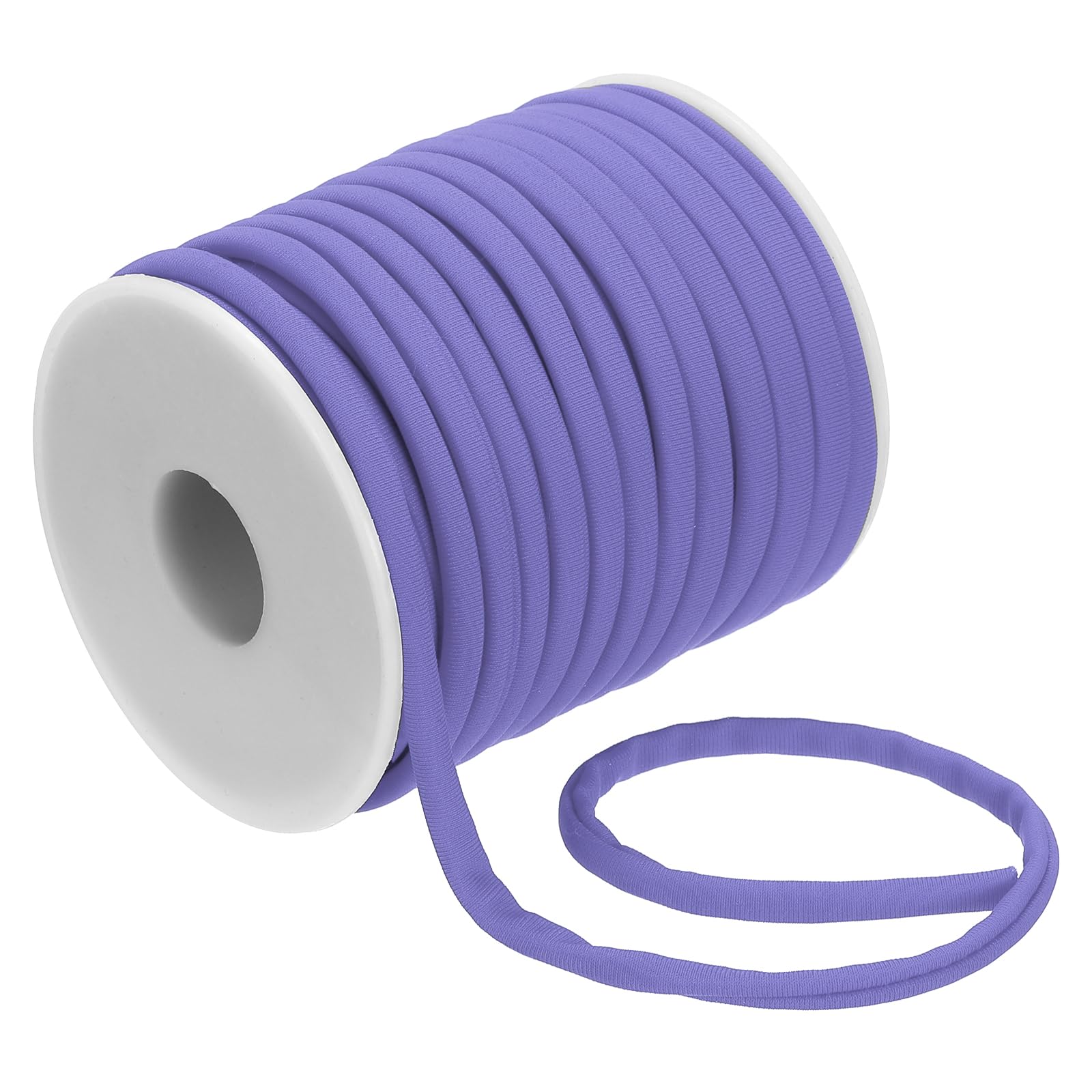 Cordón elástico plano elástico de elastano PATIKIL de 5 mm para ropa sin rozaduras
