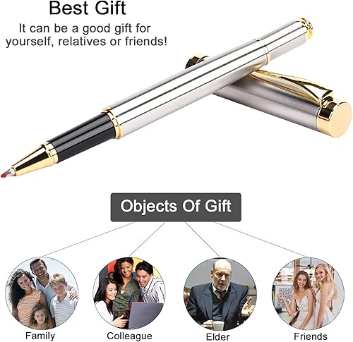 Miniatura 8 de YIVONKA Bolígrafos de lujo, el mejor juego de regalo para hombres y mujeres, profesional, ejecutivo, oficina, bonitos, caja de regalo con clase,