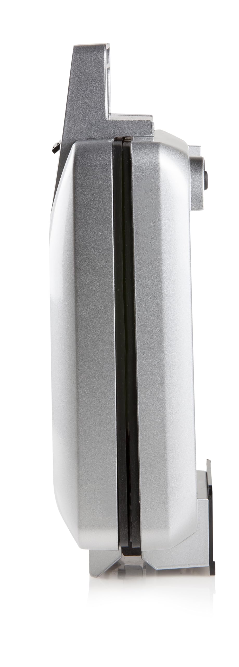 DOMO DO9250W Waffeleisen - Für 4 Quadratische Waffeln - 1600W - Antihaftbeschichtung - Silber
