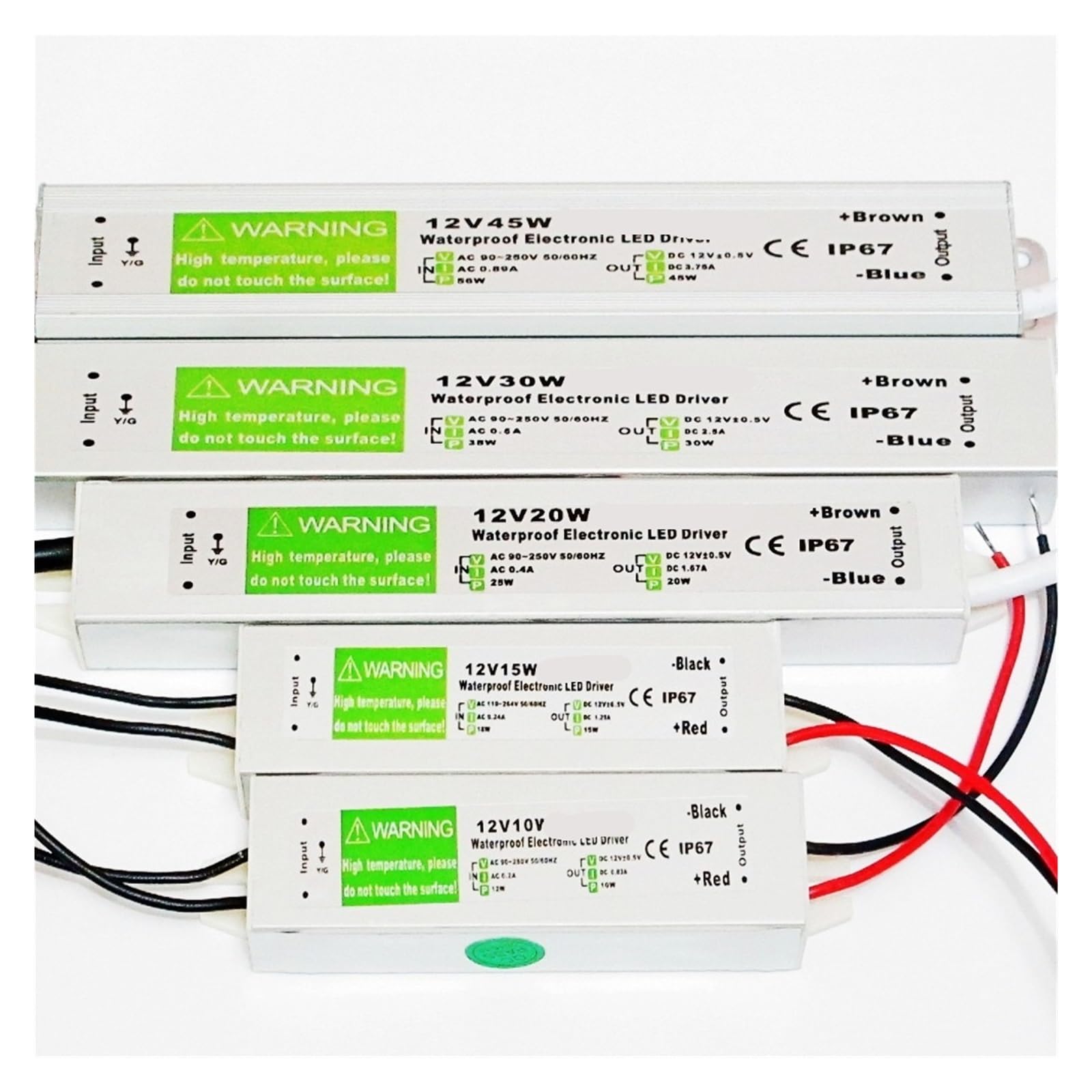 Alimentation pour bande LED 12V étanche pour illuminer votre terrasse et jardin