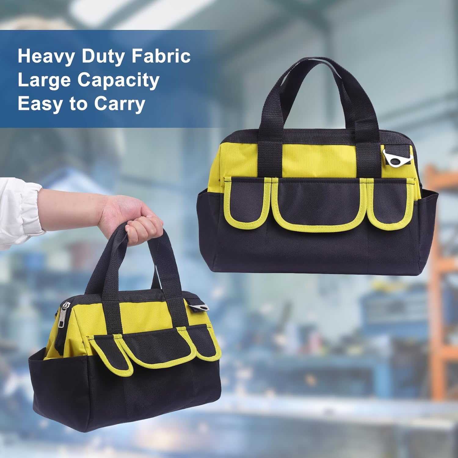 Welding Accessories Kit, 20-Piece Welding Tool Set with Storage Bag, Chipping Hammer, Leather Welding Gloves, Soapstone Holder, Wire Brush, Fillet Gauge, Pliers, Adjustable Wrench, Half-Round File