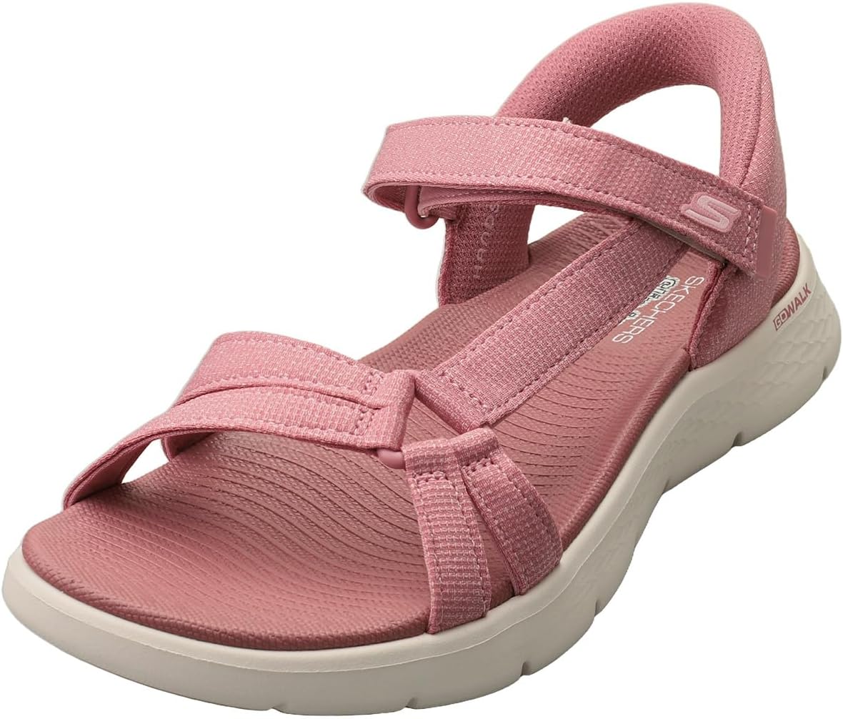 Skechers Women's Go Walk Flex Sandal - Illuminate Hands Free Slip-Ins Sandal