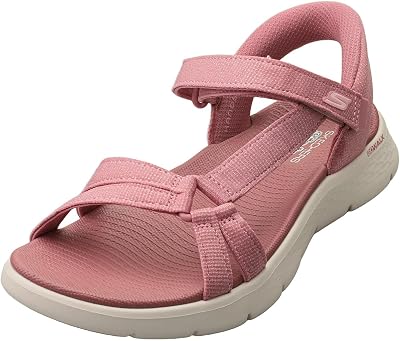 Skechers Go Walk Flex Sandal - Illuminate Hands Free Slip-ins Sandalias para pescadorMujer