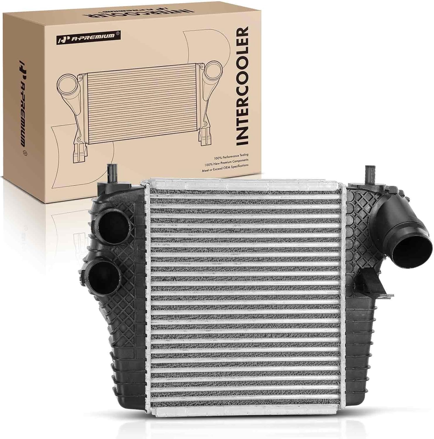 A-Premium Turbo Intercooler Compatible with Ford F-150 F150 2011-2012 3.5L, Replace# BL3Z6K775A