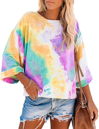 polera manga larga tie dye