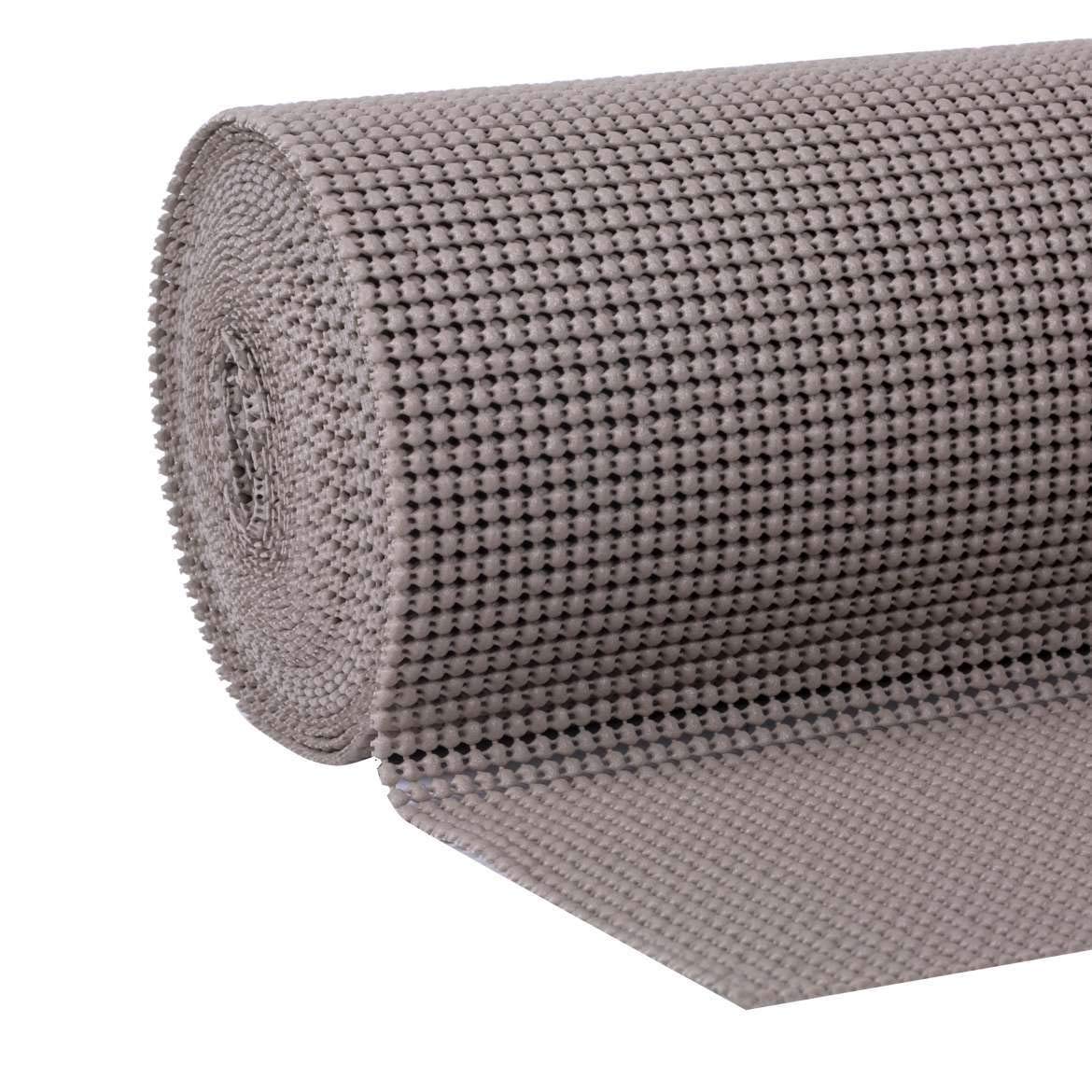 Non-Slip Fabric Roll (Taupe) - Ideal for Home, Caravan, Boat, Office or Store