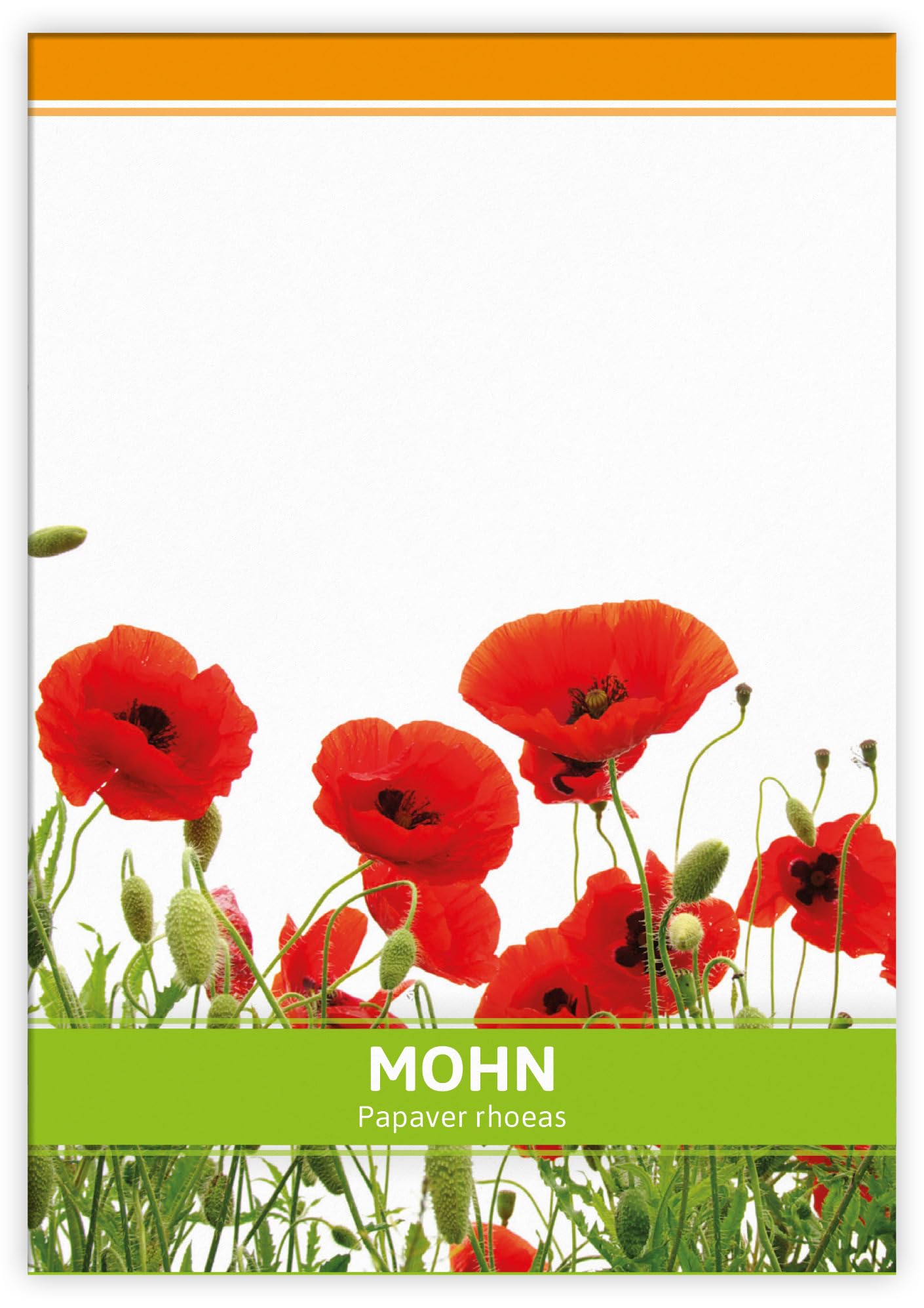 FLORTUS Mohnsamen als Gastgeschenke (100 Stück) | Blumensamen als Dankeschön Geschenke, Mitgebsel & Werbegeschenke | Wildblumensamen bienenfreundlich