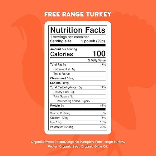 Vista 50 de Serenity Kids Bolsas de comida para bebés a partir de 6 meses, puré hecho con carnes de origen ético y verduras orgánicas, bolsa de 3.5 onzas sin