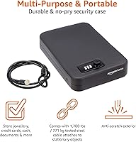 Vista 14 de Caja de seguridad portátil de Yaxa Basics