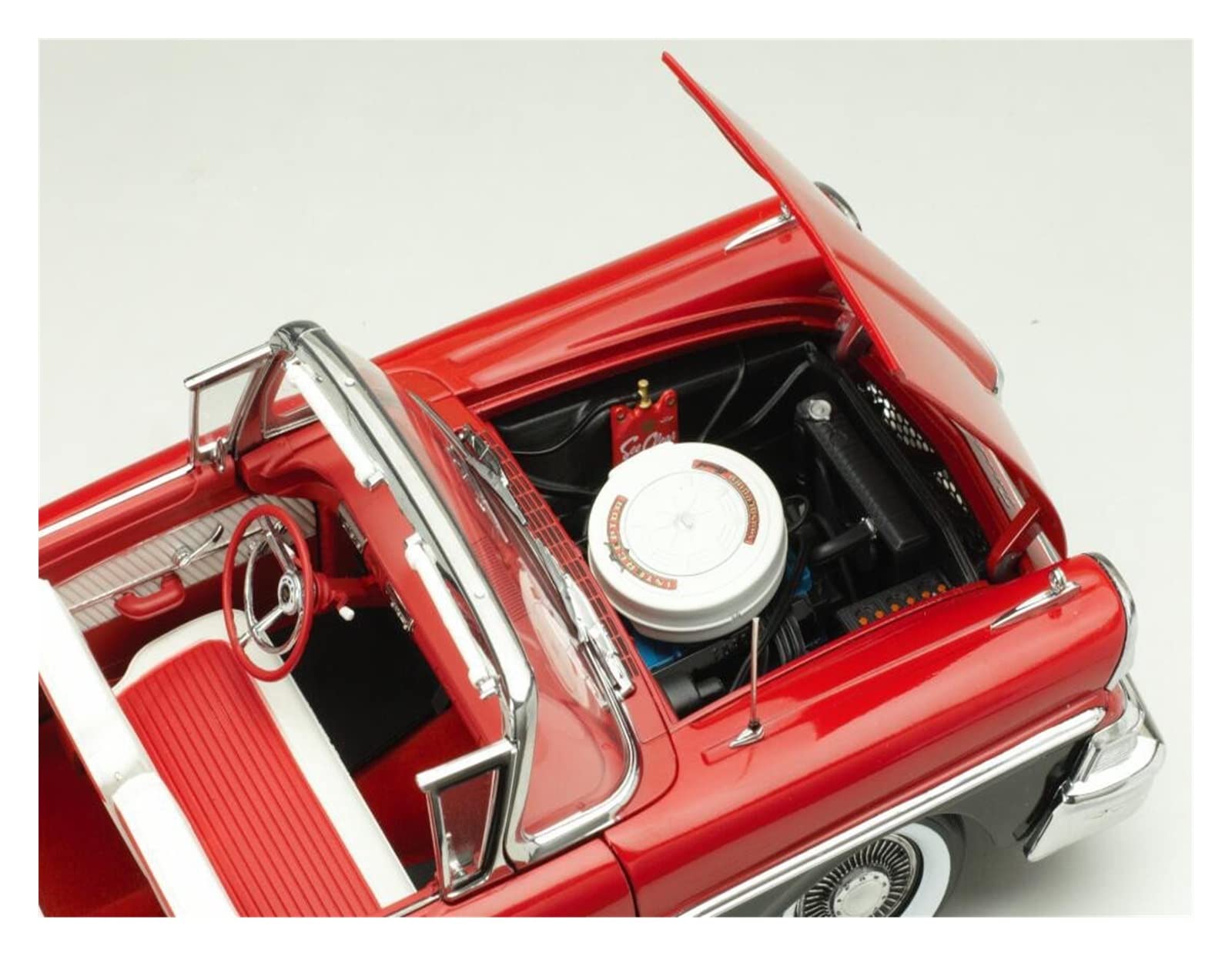 Scale Model Cars for Ford Fairlane 500 1958 1 18 Open Convertible