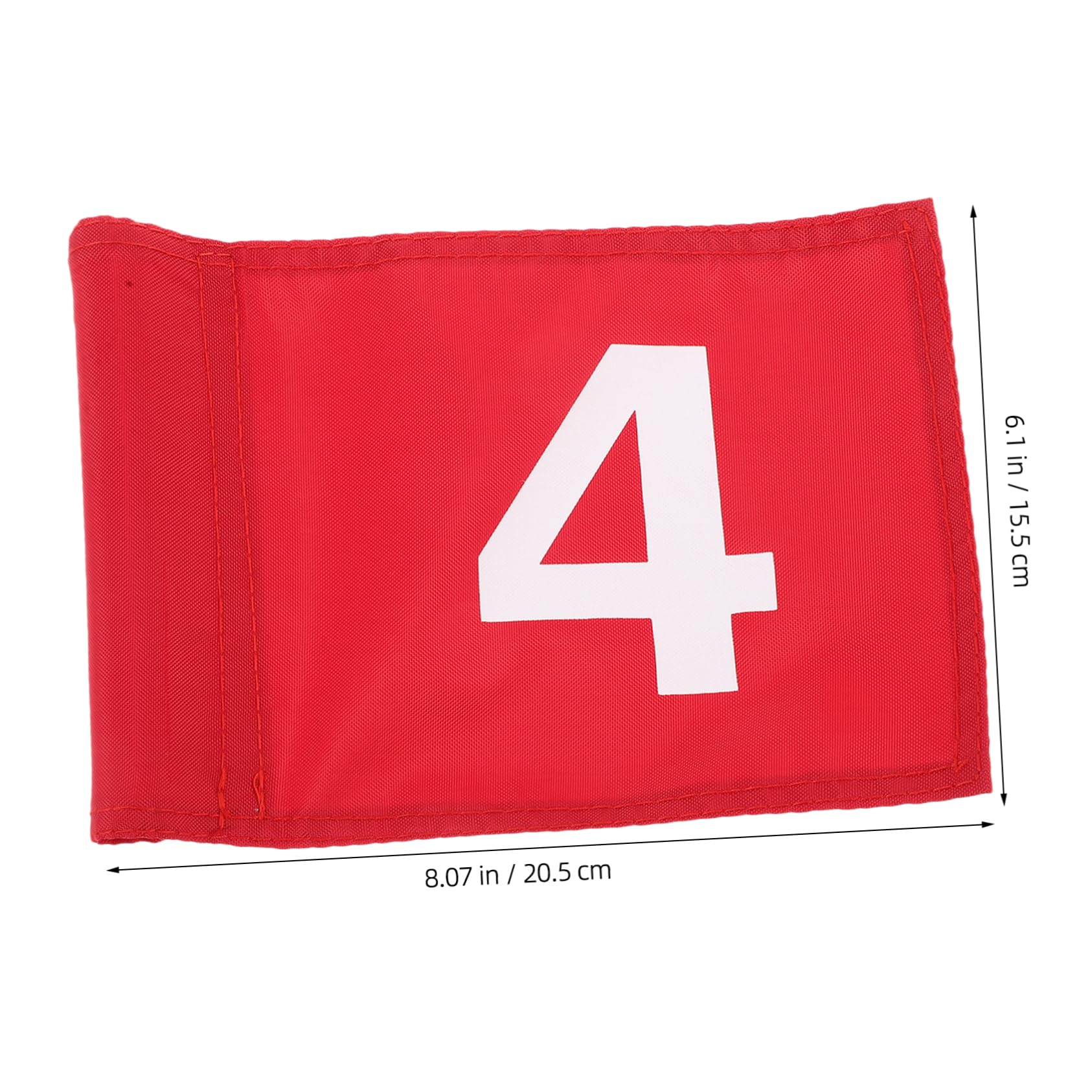 Yardwe Practicing Golfing Flag Detachable Design Small Size for Anti-fade Dye