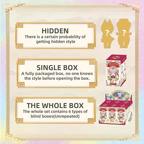Miniatura 2 de MJ STUDIO MISYA - Caja ciega de la serie Incredible Dreaming, 1 unidad, colección aleatoria, juguetes Kawai, figuras de caja ciega para fiesta de