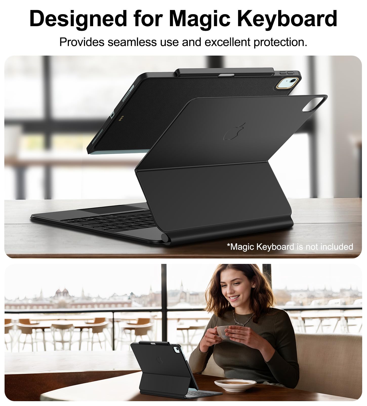 Amazon.com: Magic-Keyboard Compatible Case for iPad-Air 11inch 