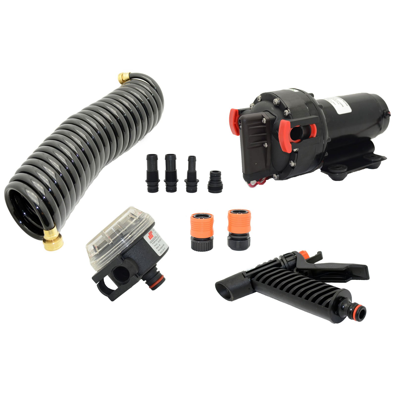Johnson Bombas 64534 cl Aqua Jet 5.2 GPM Kit de Bomba de Lavado, 12 V