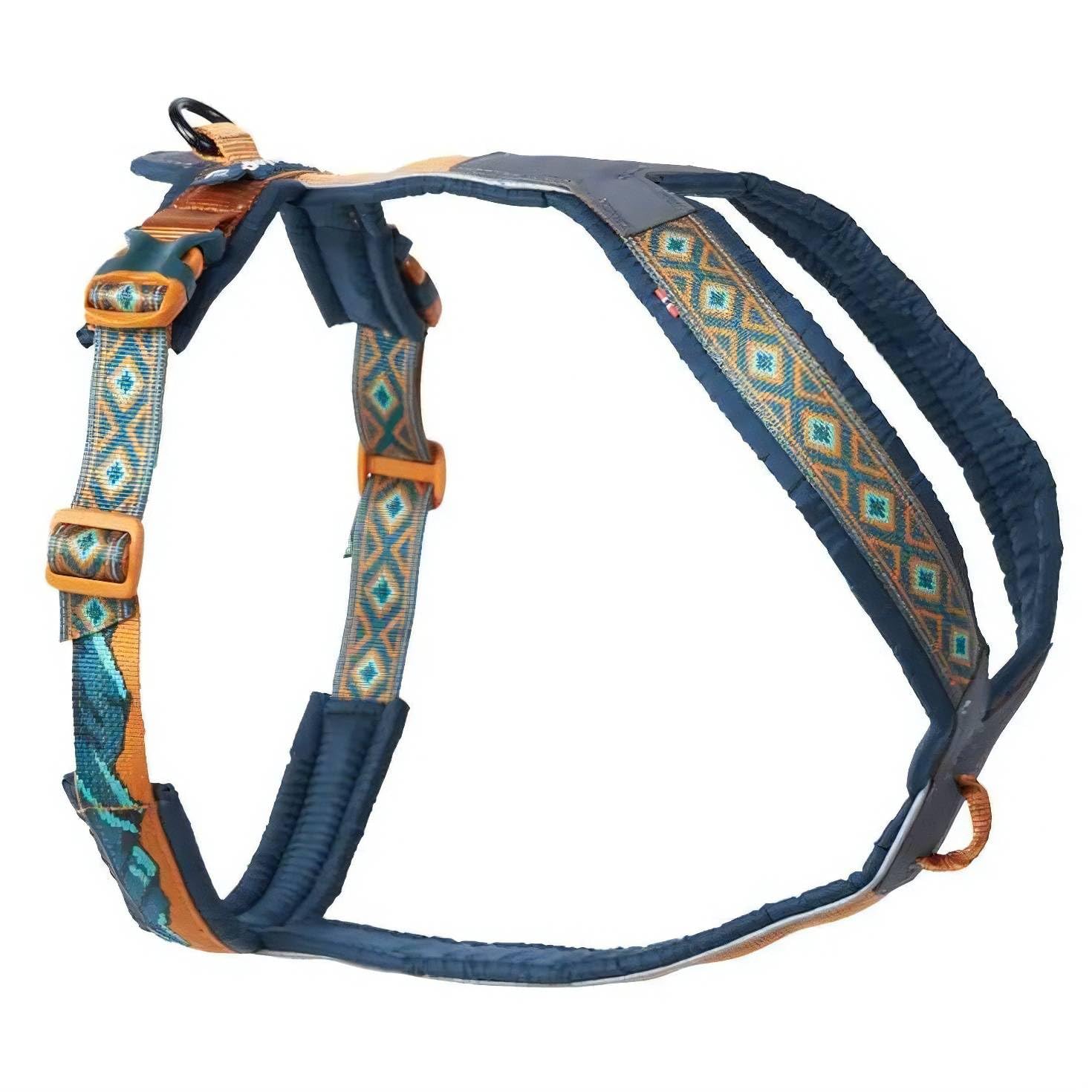 Non-Stop Dogwear Line Harness 5.0 Rachel Pohl Edition, Teal/Oak - 3
