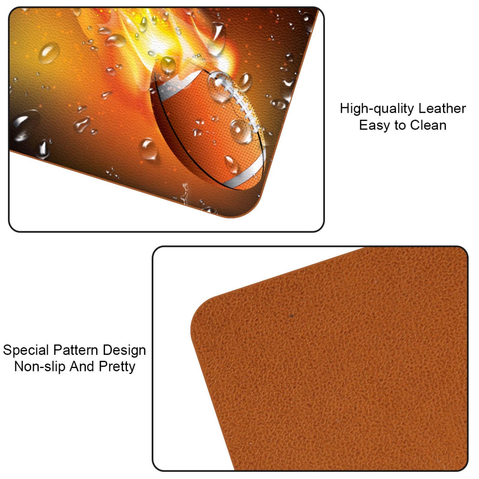 Dessous De Verre Carré Simple - Pour Fans De Tennis De Sport, Hommes Et