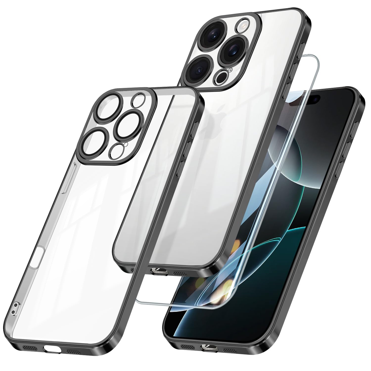 Amazon.co.jp: iPhone 16 Pro 用 ケース クリア 【カメラレンズ保護