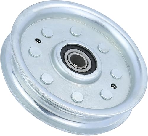 GELASKA La polea tensora plana AM37249 reemplaza a John Deere AM37249, AM107468, AM37442, AM35862, M81677, eXmark 1-602501, 1-403009, Husqvarna