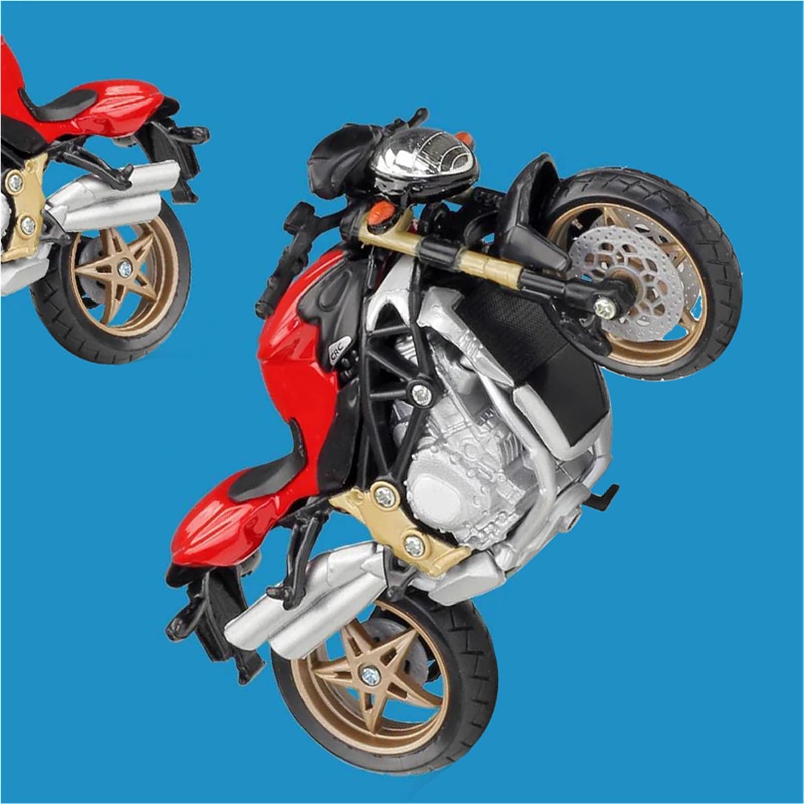 1:18 For MV For Agusta Oro Edition Static Die Cast Vehicles Collectible Motorcycle Model Toys