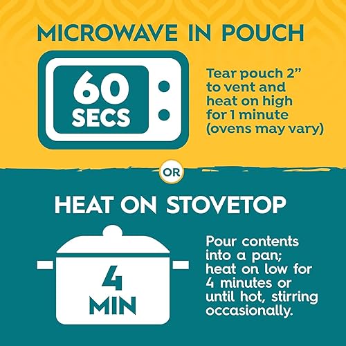 Miniatura 4 de Tasty Bite Lentejas Jodhpur orgánicas, 10 onzas, paquete de 6, listas para comer, plato principal apto para microondas, veganas (6 unidades)