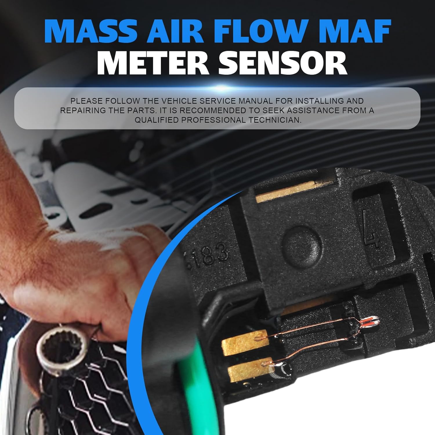 0280218232 Mass Air Flow MAF Meter Sensor for Chevrolet Camaro LS LT 2010-2011 Cadillac SRX Buick Allure Lacrosse