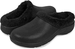 Lakeland Active Herren Gartenschuhe Clogs mit Fleece-Futter