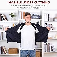 Vista 6 de Schiara Posture Corrector for Men and Women, Comfortable Upper and Back Brace, Adjustable Back Straightener Support for Back, Shoulder and Neck