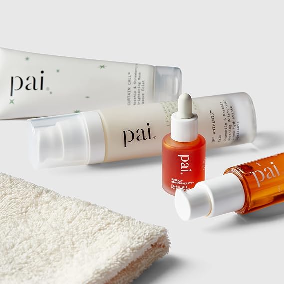 PAI SKINCARE - The Anthemis: Organic Chamomile + Rosehip Soothing Facial Moisturizer | Natural, Vegan, Sensitive Skincare (1.7 fl oz | 50 mL) | Visibly Reduces Redness, Calms Reactive & Sensitive Skin, Organic with CO2 Chamomile & Rosehip