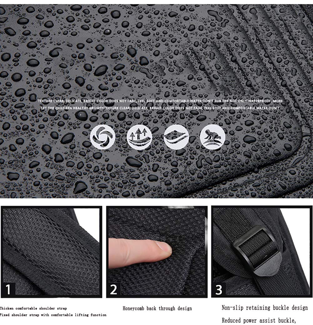 Mochila escolar para niños y niñas, impermeable, PU Randoseru, bolsas para estudiantes, color rosa