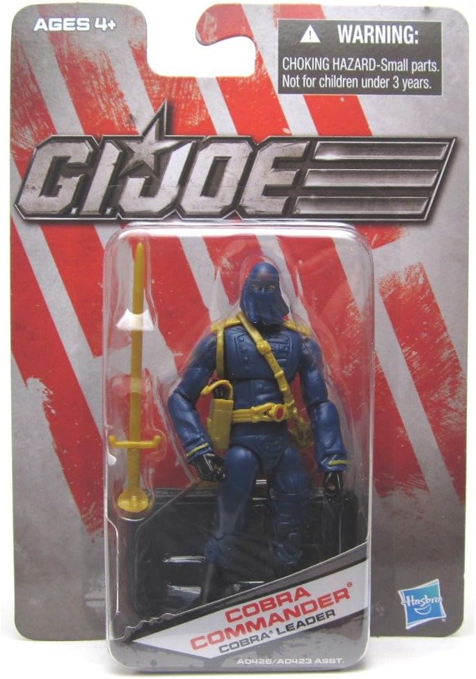 Hasbro Cobra Commander Cobra Leader Variant GI Joe Exclusive Action Figure