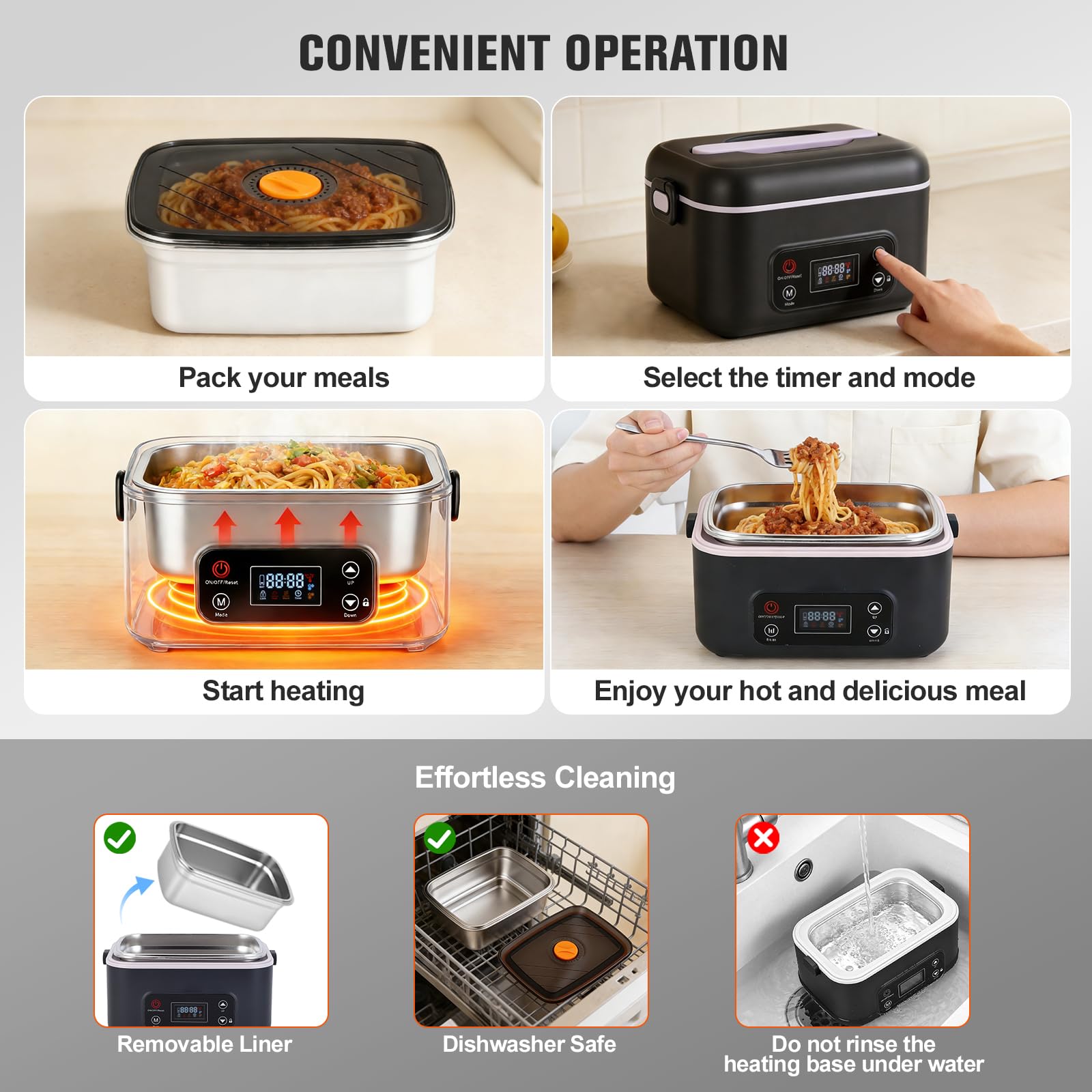 Lunch box senza fili