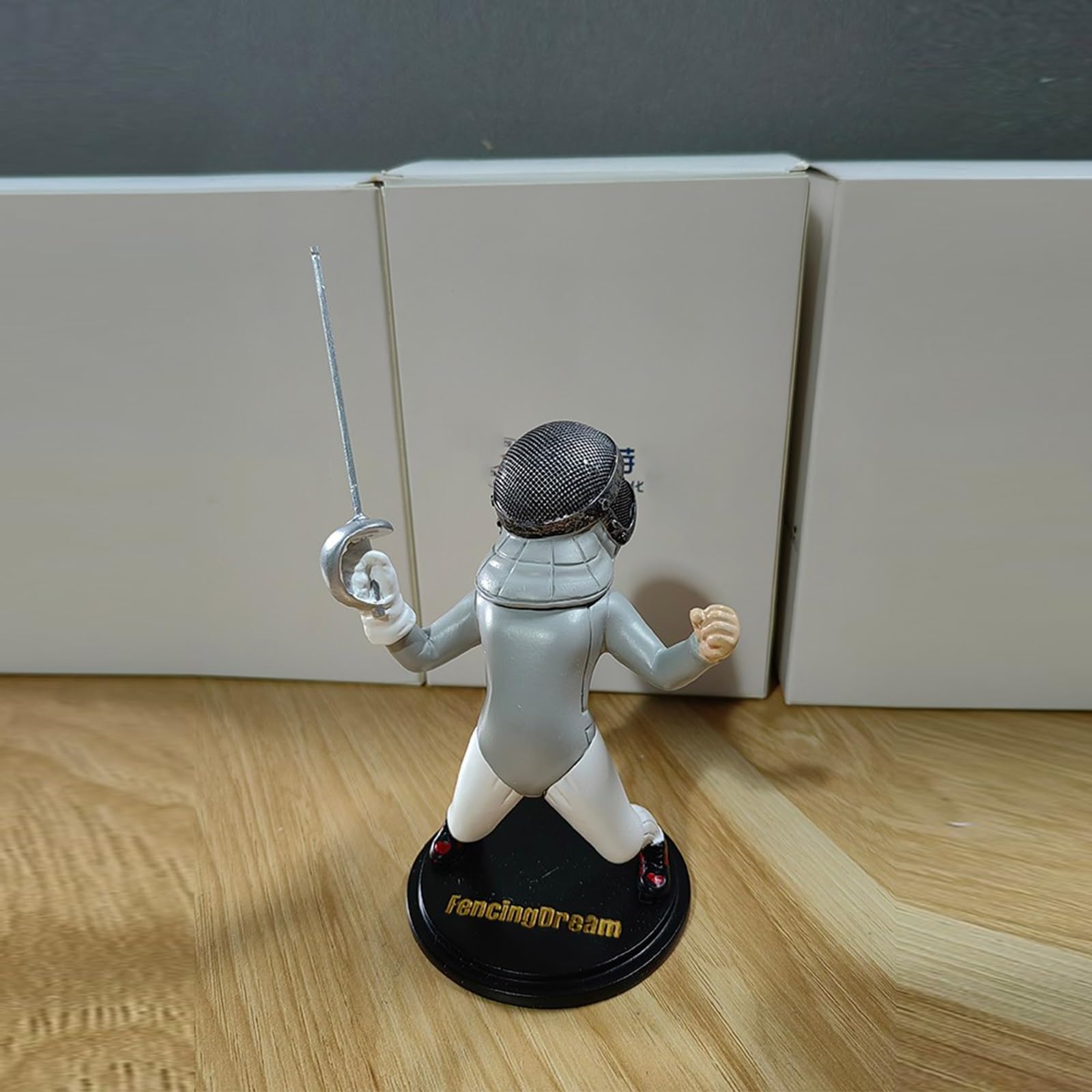 Amazon.co.jp: フェンシングフィギュア - 叫びジェスチャー勝利