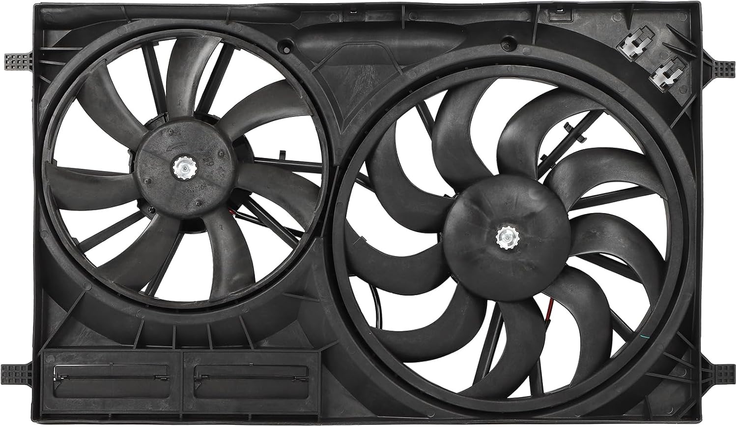 SCITOO Engine Radiator Cooling Fan Assembly for Ford for Transit 2020-2023 3.5L 2015-2019 3.7L; for Transit-150 Transit-250 Transit-350 2015-2023 3.5L 2015-2019 3.7L; Replace 620167