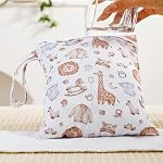 Sac sec étanche pour la plage de natation Poussette bébé Voyage, Poche réutilisable étanche avec poignée Gym Laverie Essentiels Carrier