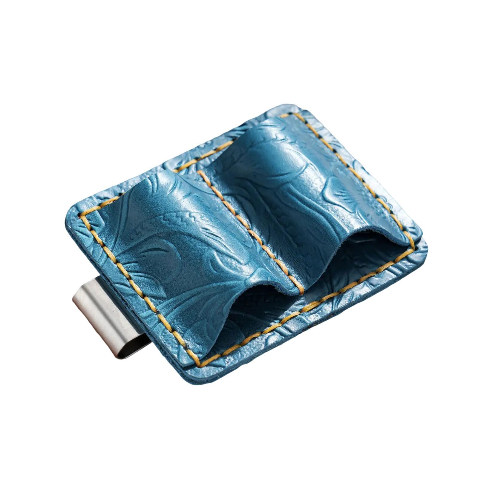 LiRRvb Pen Clip Holder Notebook Double Slot Sleeve Pencil Clip for Notebook Journal Planner Clips