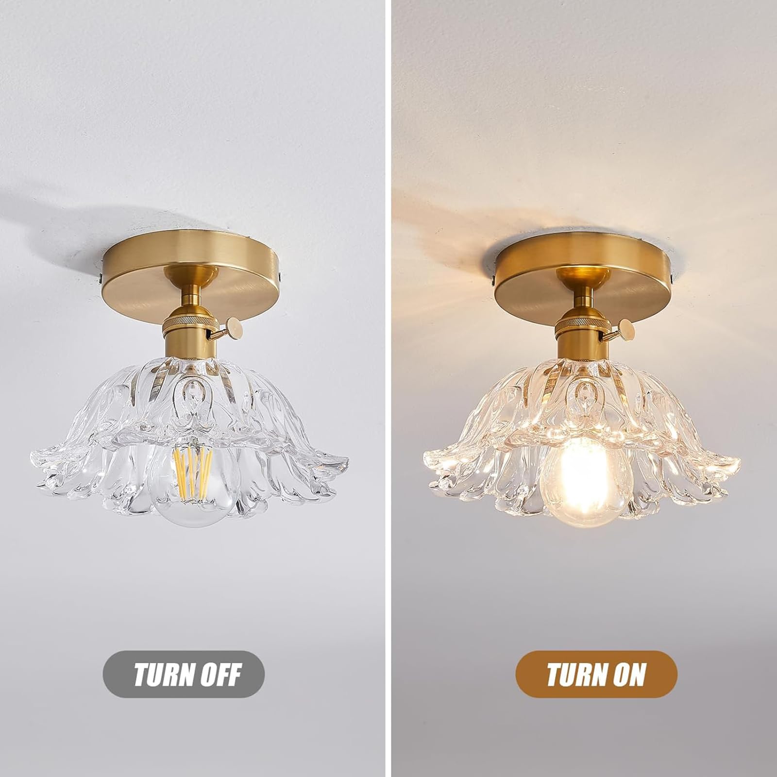 Szklana Lampa Sufitowa Elegancki żyrandol Oprawy Oświetleniowe Do Montażu